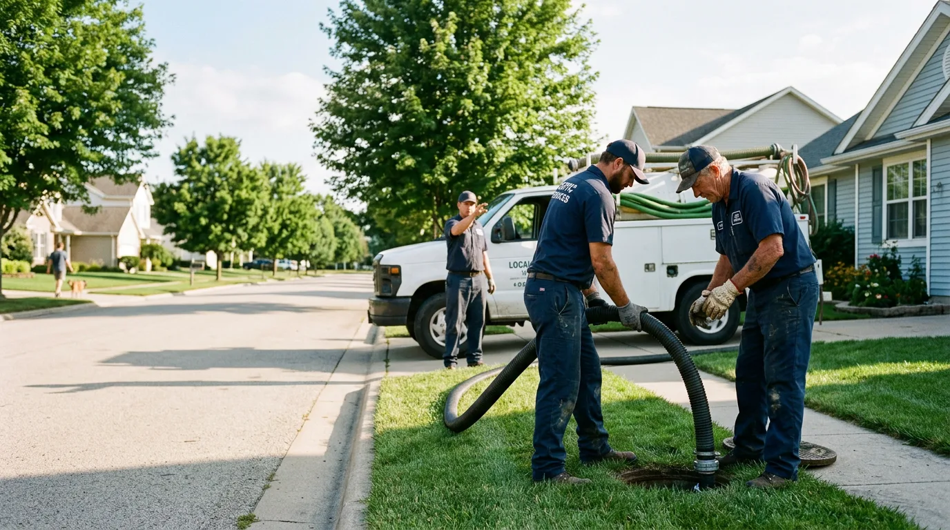 Septic Tank Cleaning in Hawthorne, WI